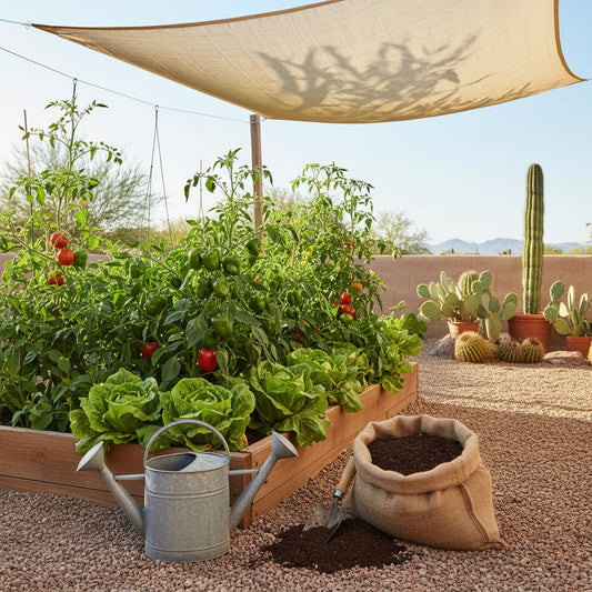 Surviving the Arizona Sun: My Go-To Guide for Using Shade Cloth in Your Garden